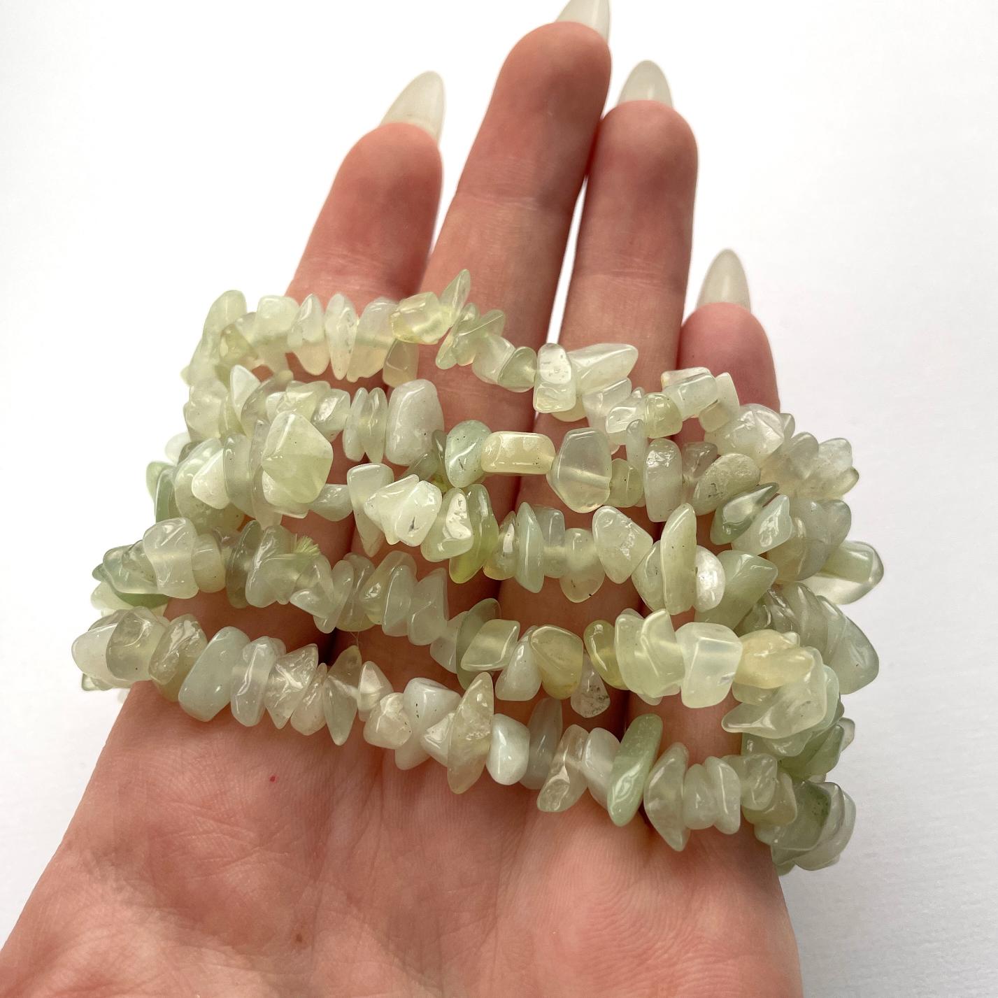 New Jade Chip Bracelet New Jade Chip Bracelet